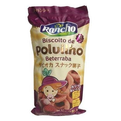 Biscoito de polvilho beterraba Do Rancho 80g