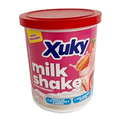 Milkshake mix morango xuky em pó Bretzke 270g