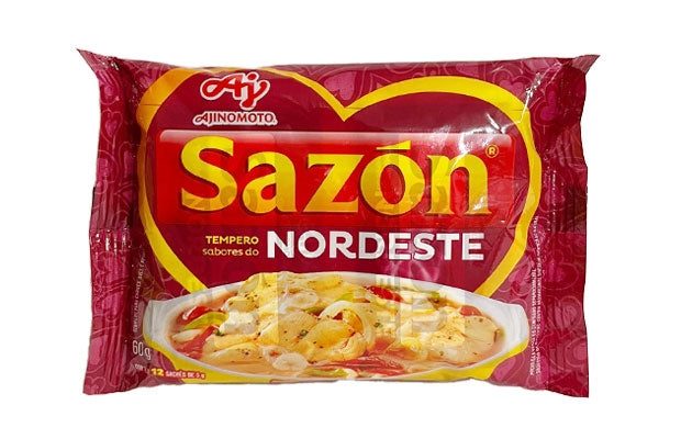 Tempero Sazón sabor do Nordeste 60g.