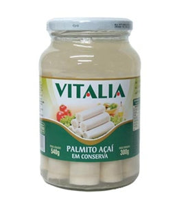 Palmito açaí inteiro Vitalia 540g. unid