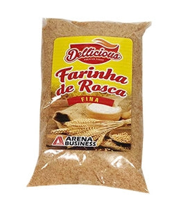 Farinha de rosca fina Dellicious 300g. pct
