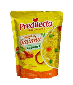 Sopão de galinha com legumes Predilecta 200g unid