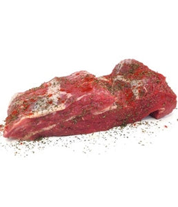 Costela de boi s/osso em bloco temperada . 1kg