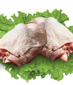 Coxa sobrecoxa de Frango com pele sem osso . 2kg