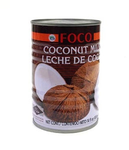 Leite de coco foco 400ml unid