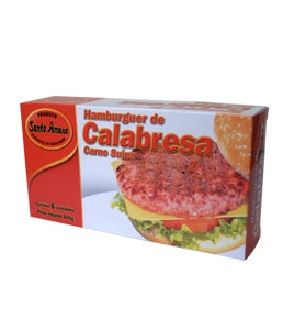 Hamburguer de calabresa Sto. Amaro 600g. (6unid.)
