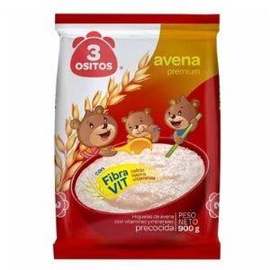 Avena Premuim precocida 3 Ositos 500g.