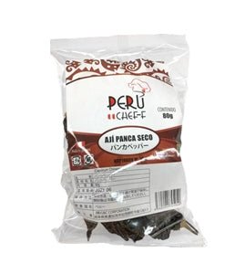 Ají panca seco Peru cheff 80g pct