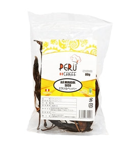 Ají Mirasol Seco Perú Cheff 80g. pct