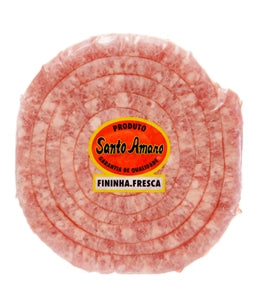Linguiça fininha freca Sto. Amaro 750g . pct