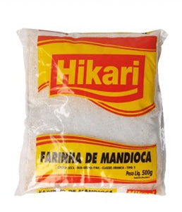 Farinha de mandioca crua Hikari 500g. pct