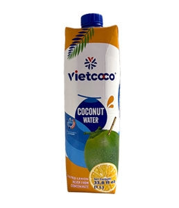 Agua de coco Vietcoco 1L com sal e limão UNID