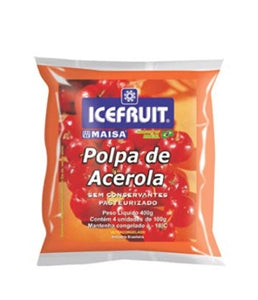 Polpa de acerola Icefruit 400g. pct