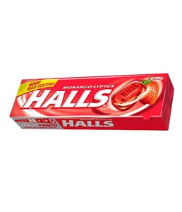 Halls sabor Strawberry-Lyptus 28g. unid