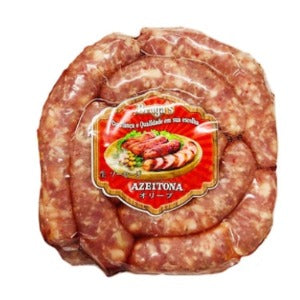 Linguiça braga's azeitona 700g.
